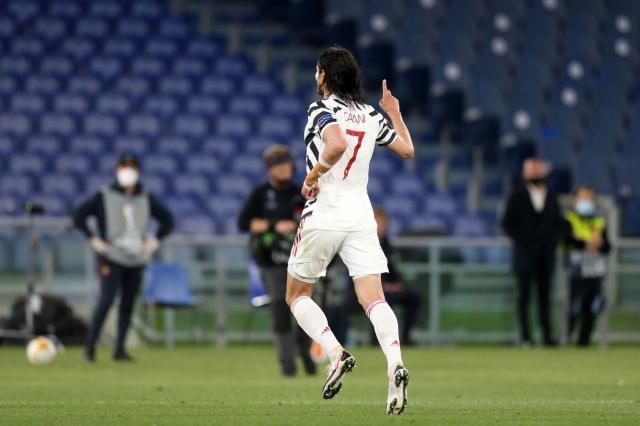 kaiyun-【欧联杯】卡瓦尼梅开 曼联客场2比3罗马依然晋级